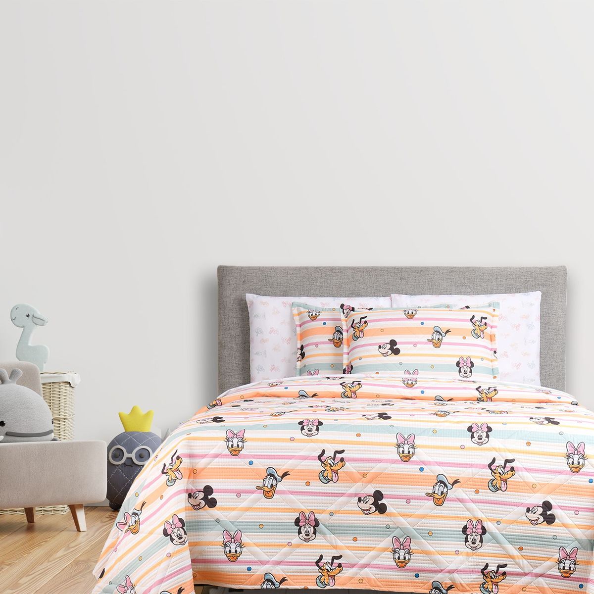 DISNEY - Cubrelecho infantil Poliéster LIFESTYLE FRIENDS