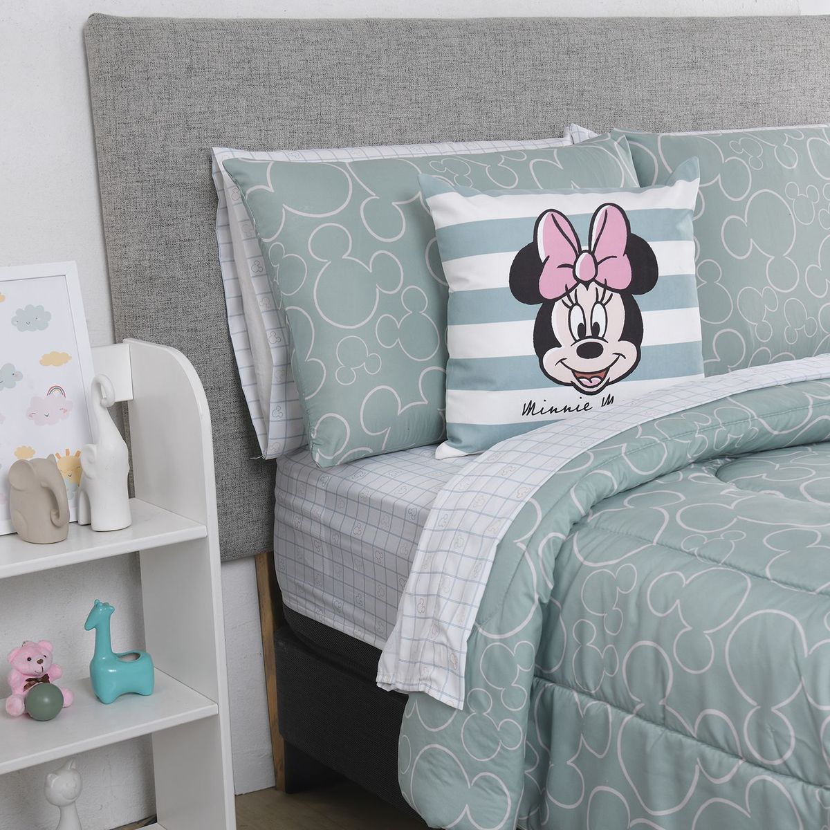 DISNEY - Cojín infantil M&F MINNIE 45 x 45 cm