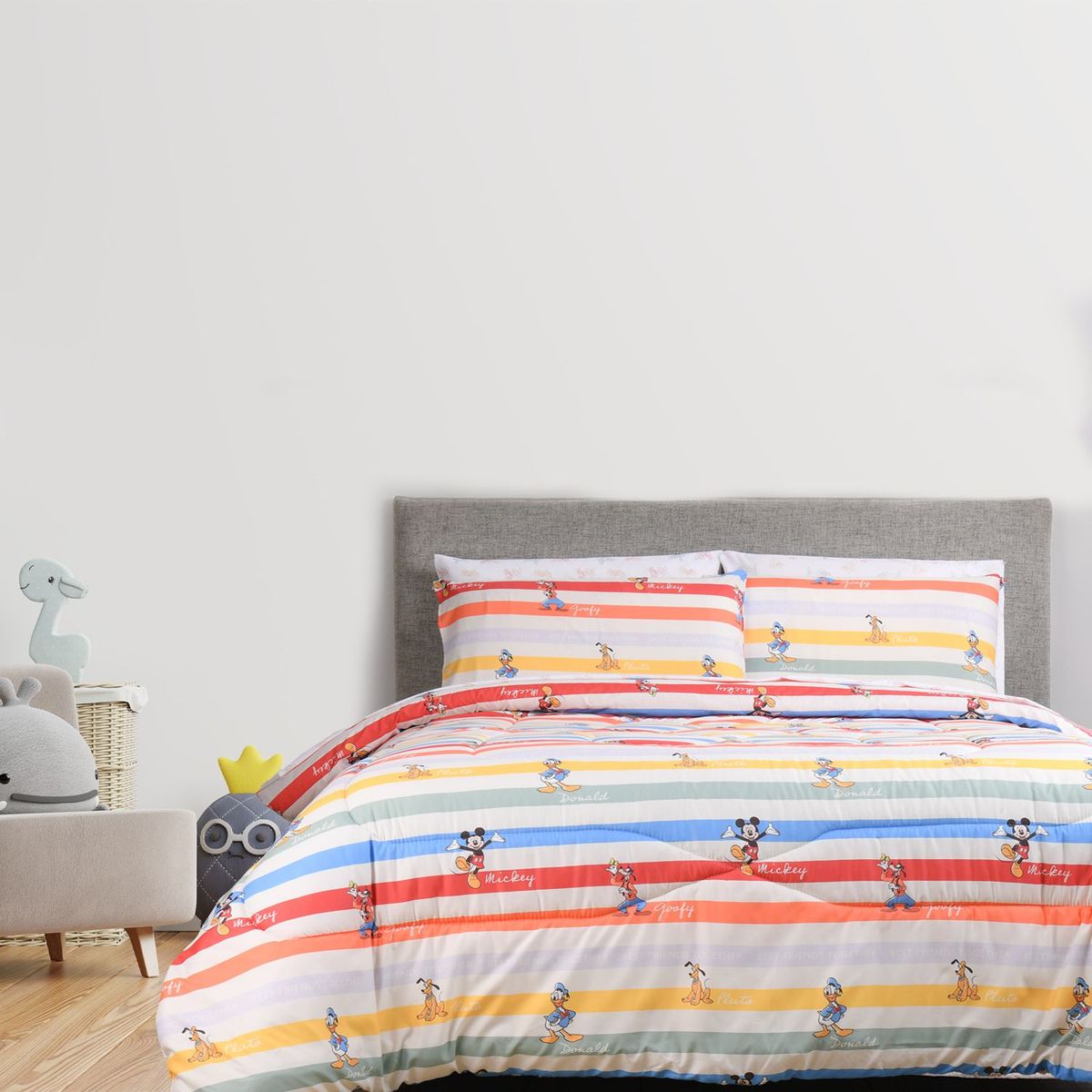 DISNEY - Edredón infantil Poliéster M&F COLORS