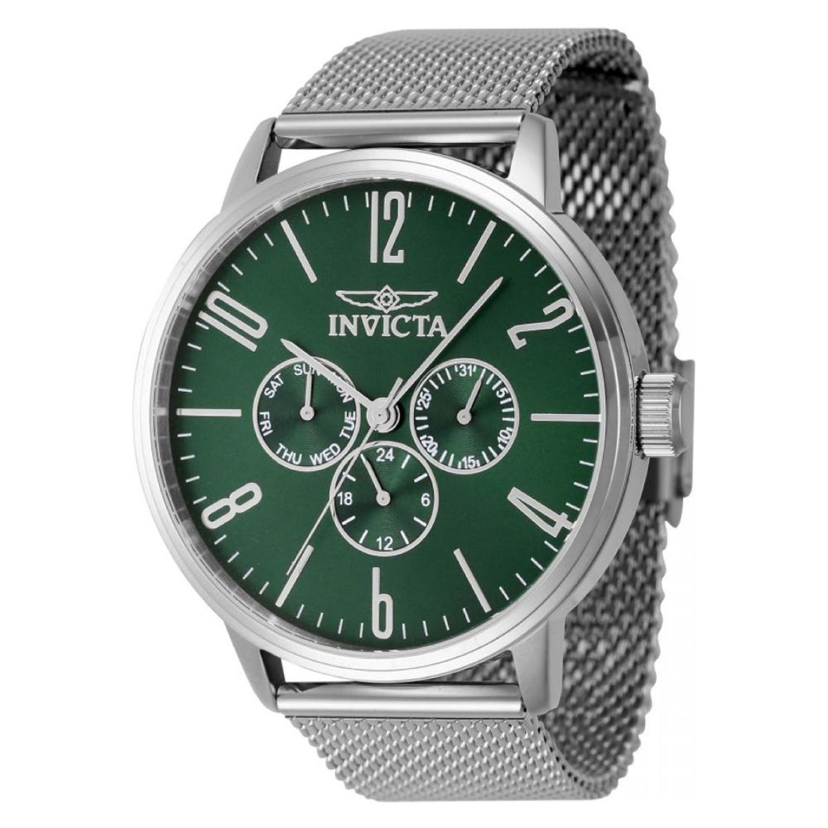 INVICTA - Reloj Invicta Para Hombre Specialty . Reloj Análogo Acero inoxidable Plateado