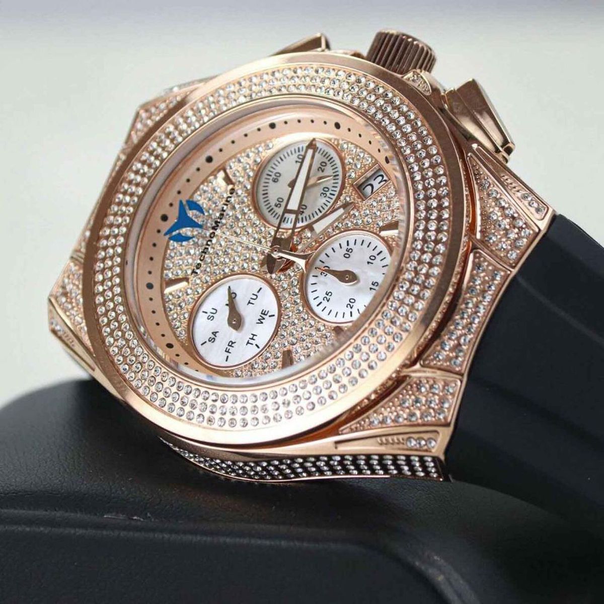 TECHNOMARINE - Reloj Technomarine para Mujer Cruise . Reloj Análogo Silicona Negro