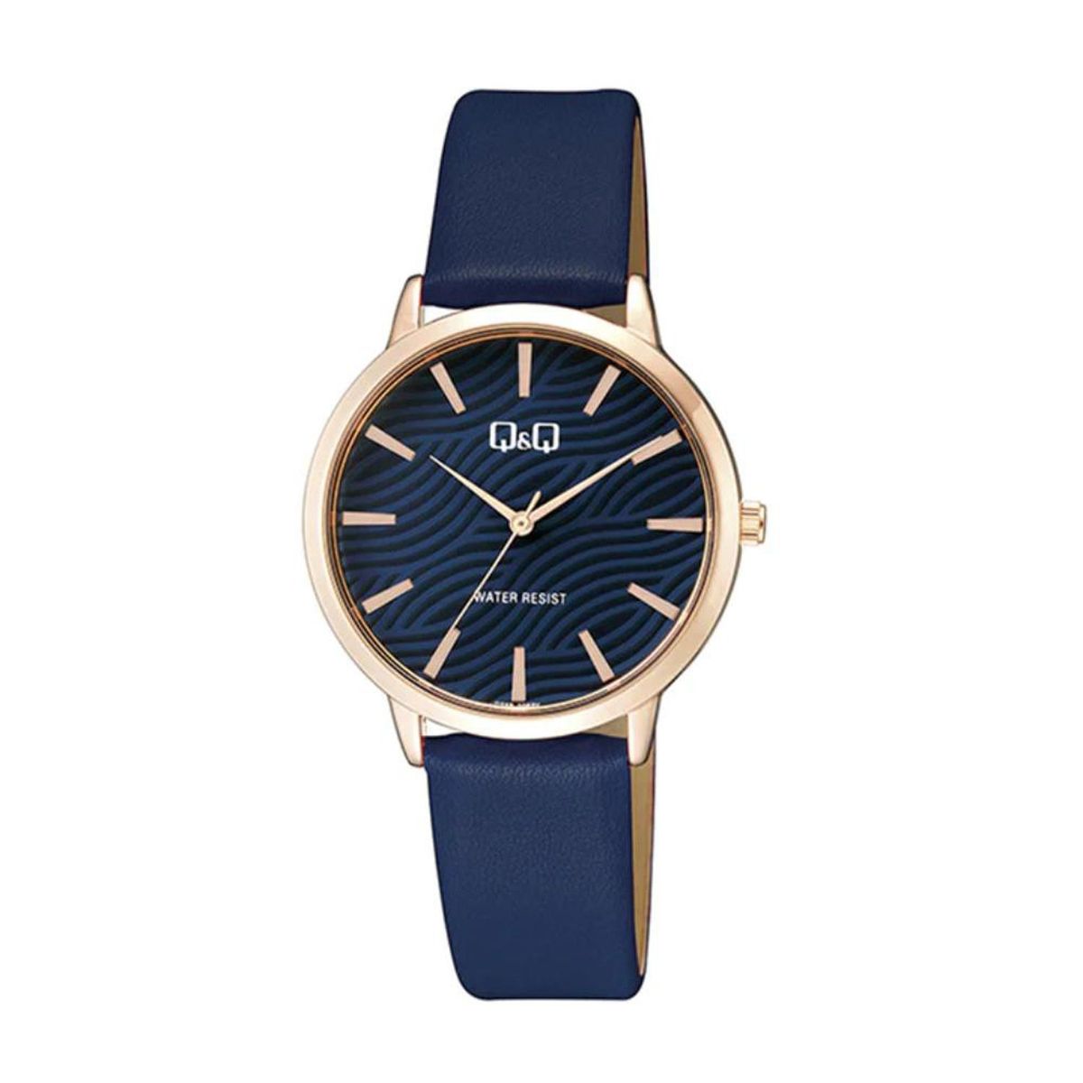 Q&Q - Reloj Q&Q para Mujer Q26B-006PY . Reloj Análogo Cuero Azul