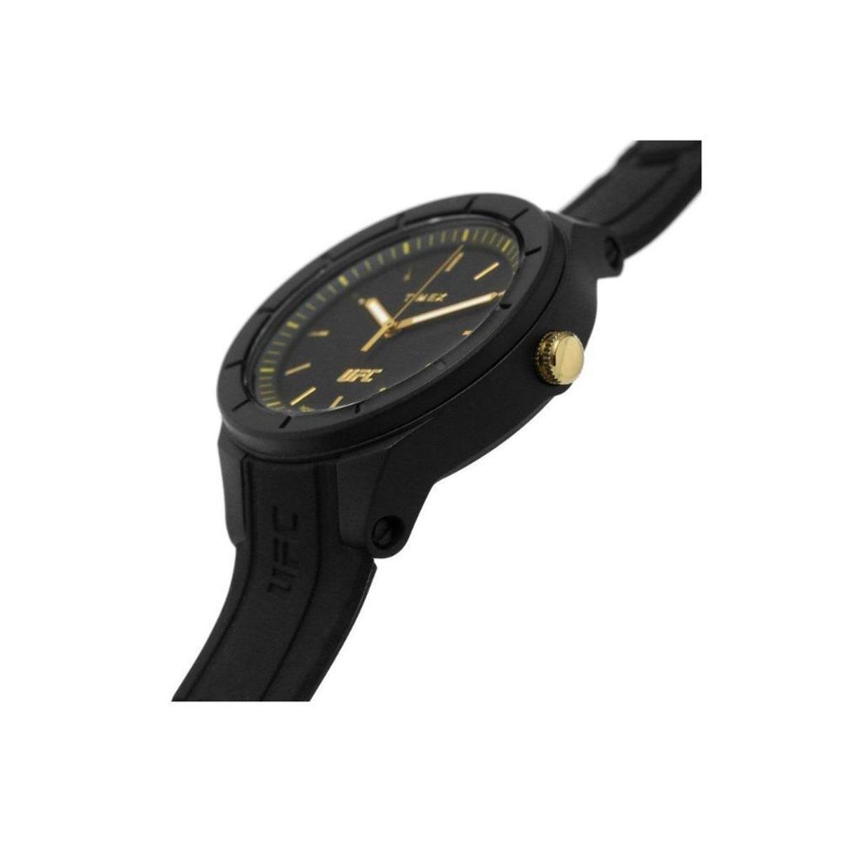 TIMEX - Reloj Timex para Hombre UFC . Reloj Análogo Silicona Negro