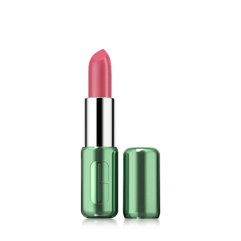 CLINIQUE - Labial Clinique Pop Lipstick de larga duración Satin, Matte + Shine 3.9 gr