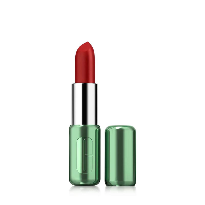 CLINIQUE - Labial Clinique Pop Lipstick de larga duración Satin, Matte + Shine 3.9 gr