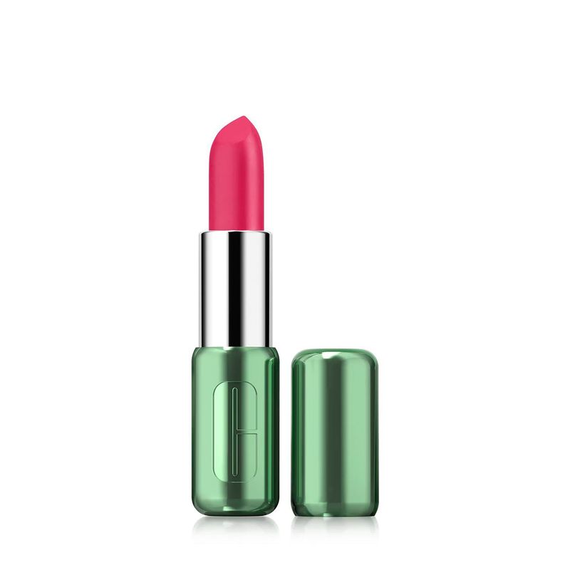CLINIQUE - Labial Clinique Pop Lipstick de larga duración Satin, Matte + Shine 3.9 gr
