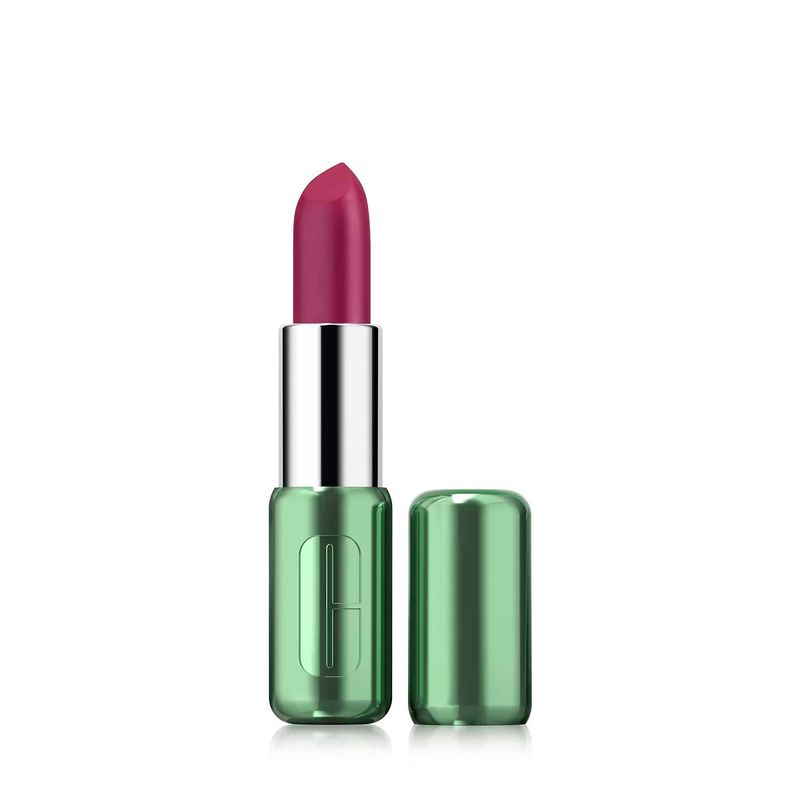 CLINIQUE - Labial Clinique Pop Lipstick de larga duración Satin, Matte + Shine 3.9 gr
