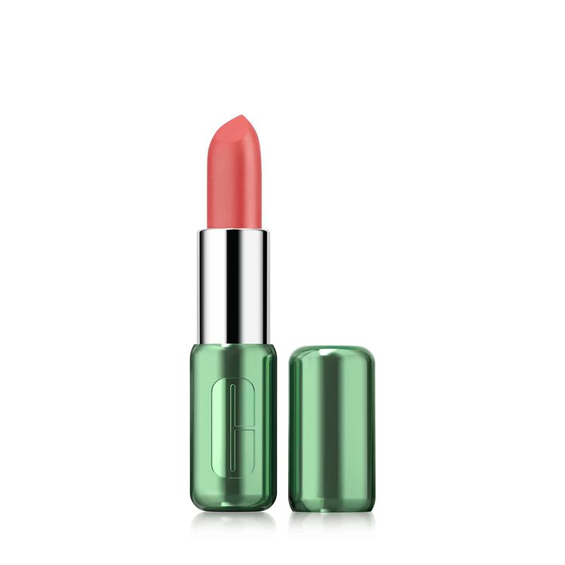 CLINIQUE - Labial Clinique Pop Lipstick de larga duración Satin, Matte + Shine 3.9 gr