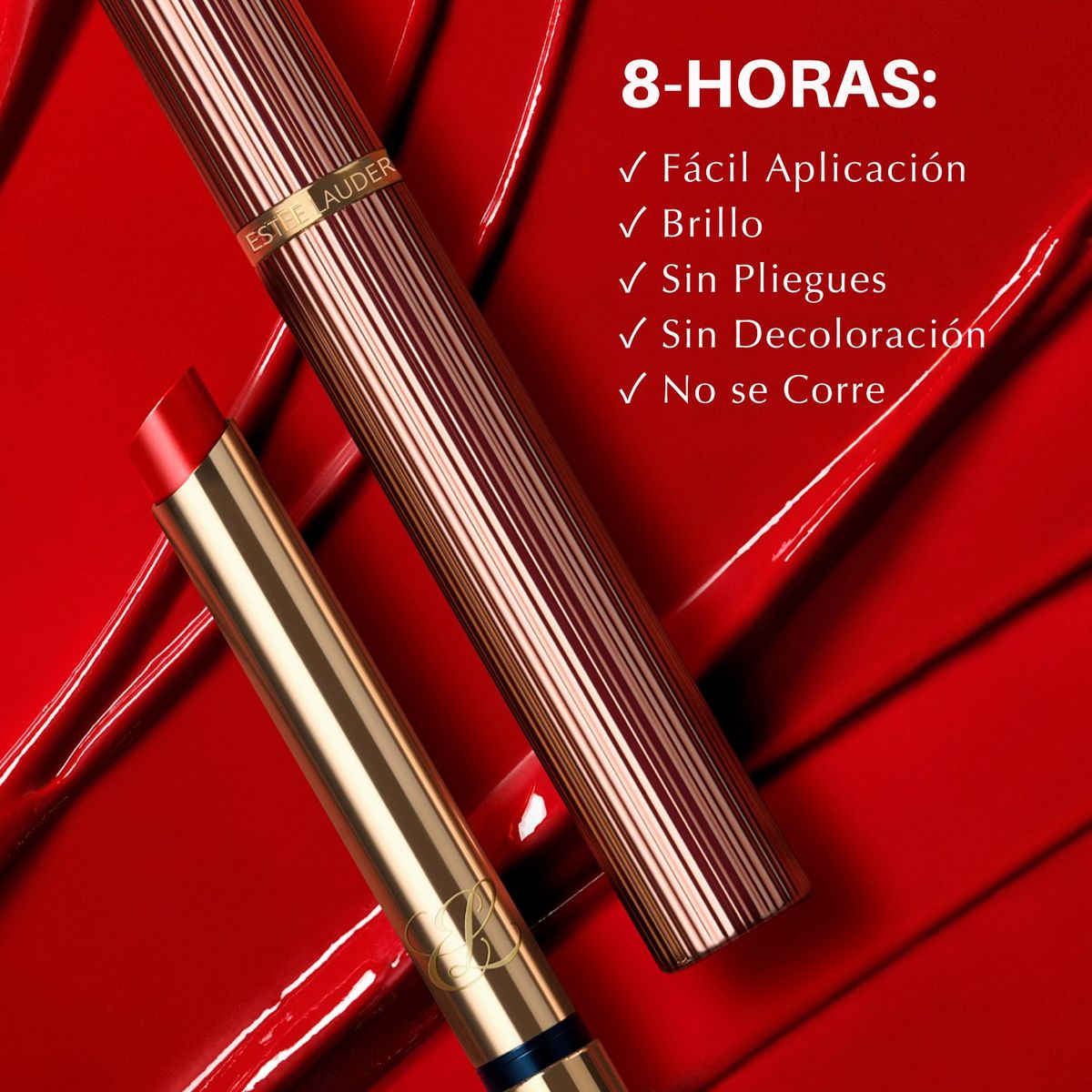 ESTEE LAUDER - Maquillaje labial Estee Lauder Pure Color Explicit Silk Matte Lipstick 7 gr