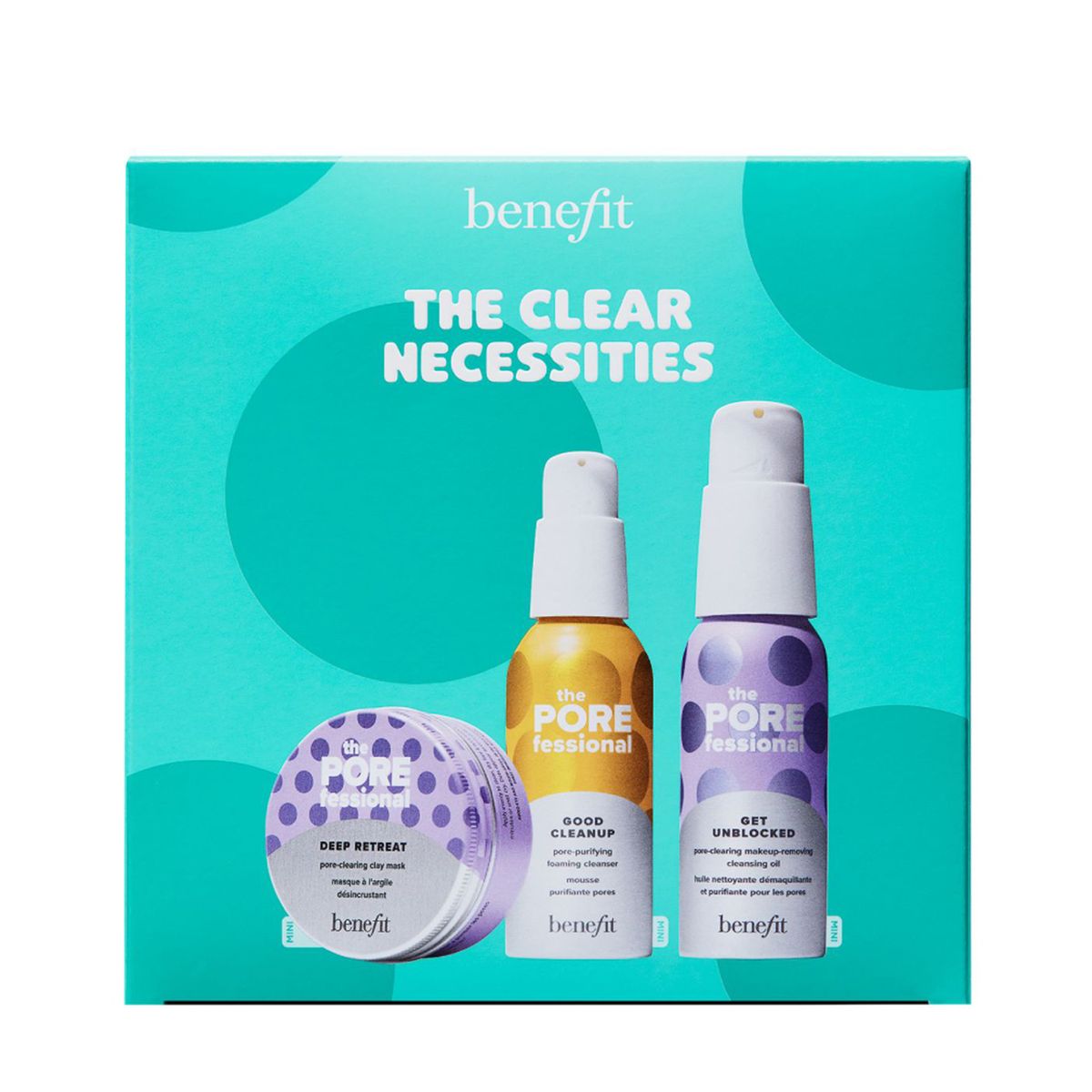 BENEFIT - Set de Tratamiento para poros Benefit: incluye 3 productos