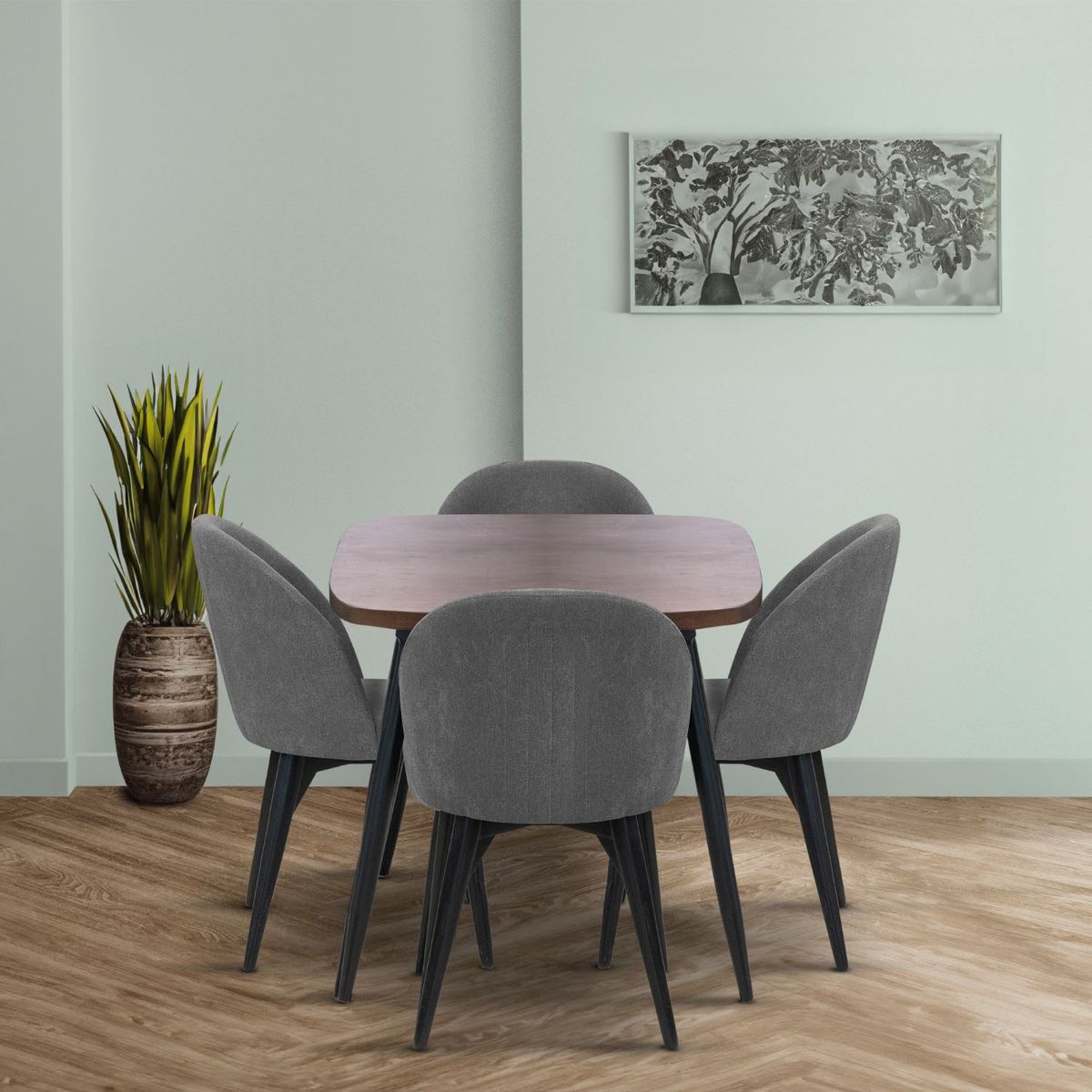 ELITE LIVING - Juego de comedor NOVA 4 Puestos.