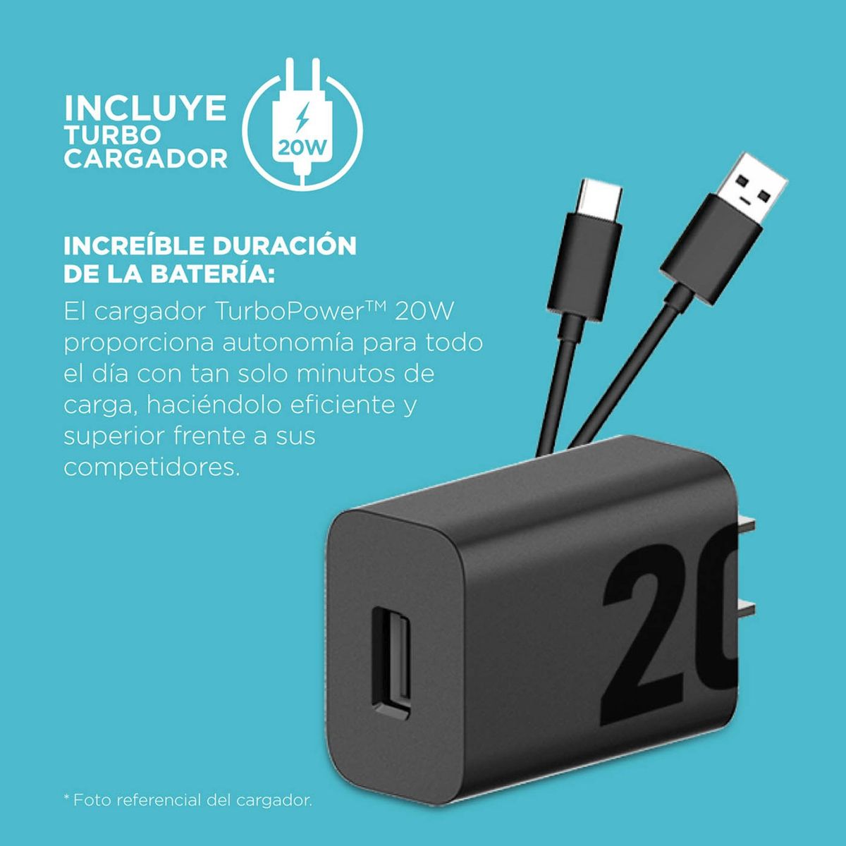 MOTOROLA - Celular Motorola MOTO G34 256GB | 8GB RAM | cámara posterior 50MP | cámara frontal 16MP | pantalla 6.5 pulgadas + Qualcomm Snapdragon 695 Octacore
