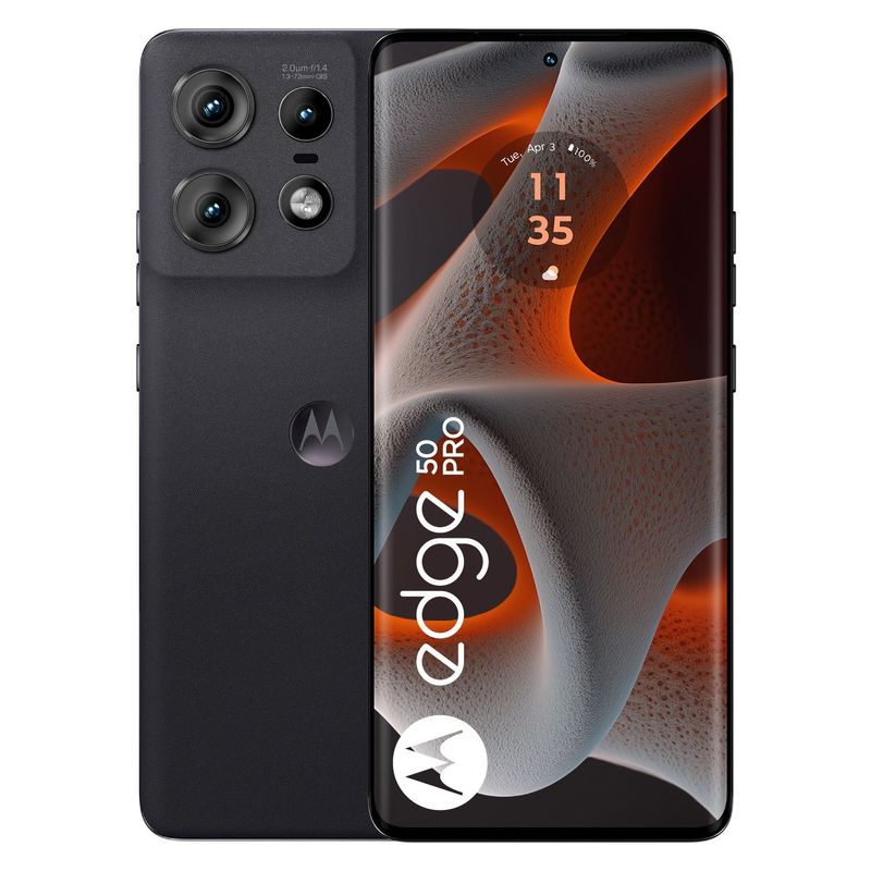 MOTOROLA - Celular Motorola Moto Edge 50 Pro 512GB | 5G | 12GB RAM | Cámara Posterior 50MP | Cámara Frontal 50MP | Pantalla 6.7 pulgadas | Qualcomm Snapdragon 7 Gen 3