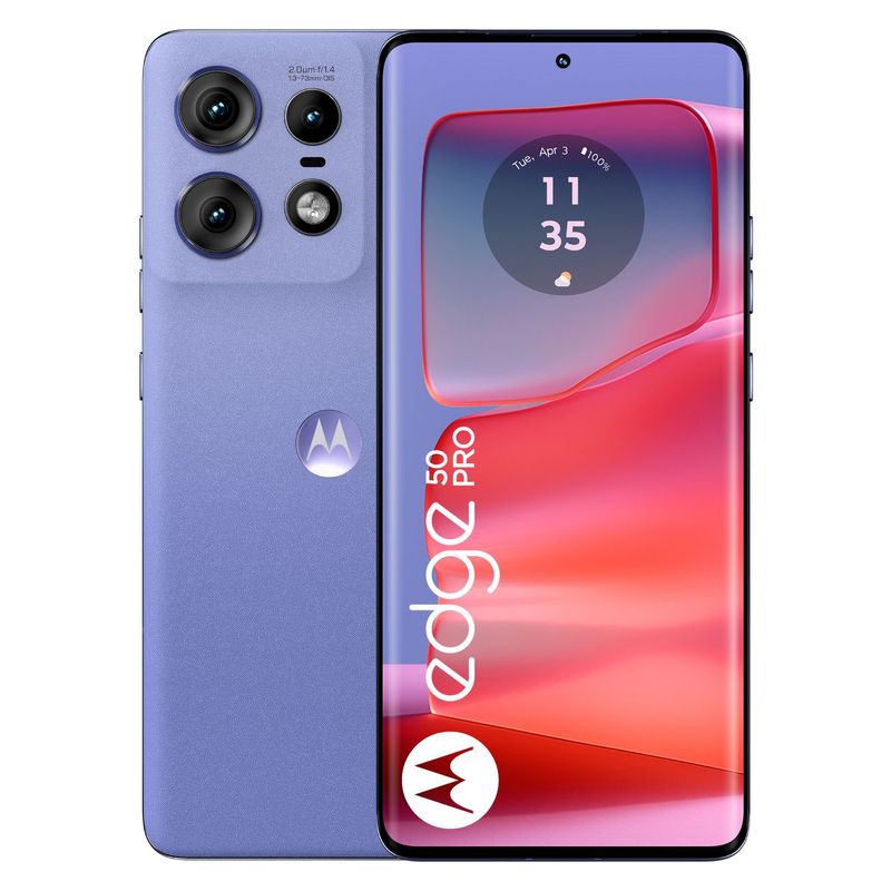 MOTOROLA - Celular Motorola Moto Edge 50 Pro 512GB | 5G | 12GB RAM | Cámara Posterior 50MP | Cámara Frontal 50MP | Pantalla 6.7 pulgadas | Qualcomm Snapdragon 7 Gen 3