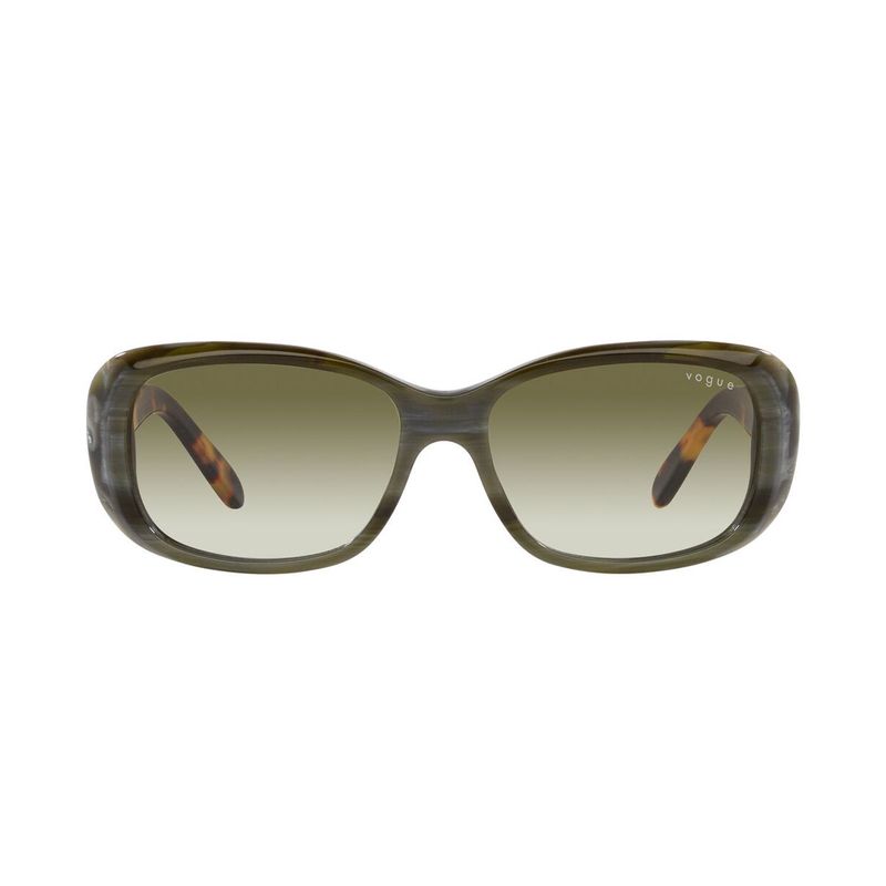 VOGUE - Gafas De Sol Vogue Green Horn Clear Gradient Dark Gree