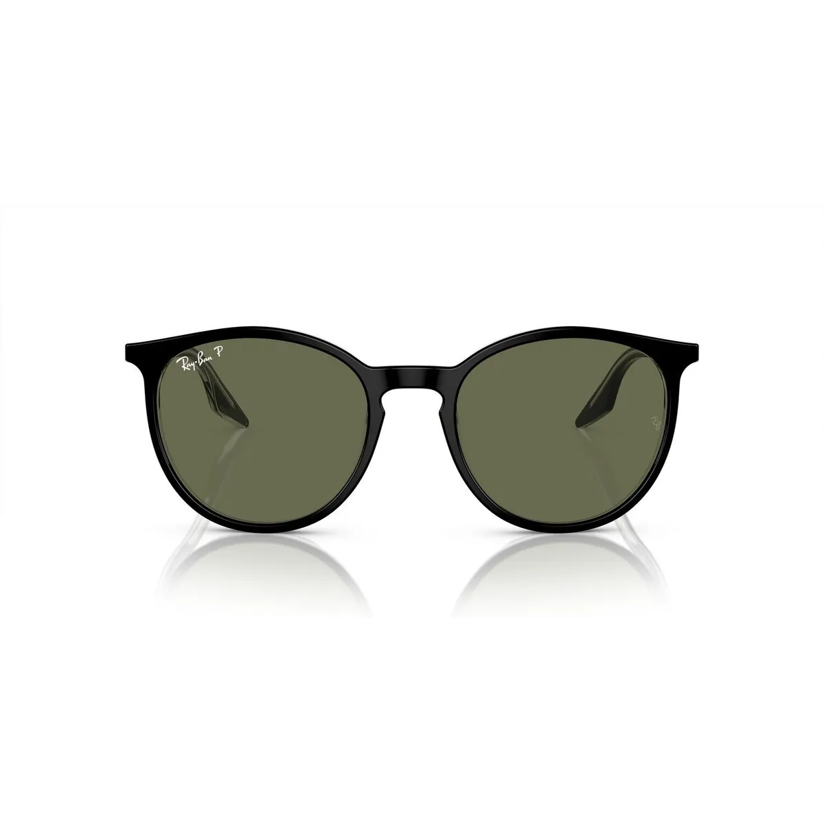 RAY BAN - Gafas De Sol Rayban Black On Transparent Polar Green