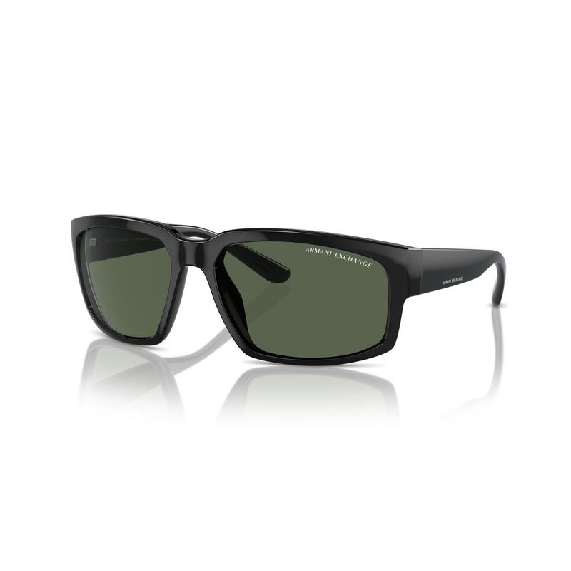 ARMANI EXCHANGE - Gafas De Sol Armani Exchange Shiny Black Dark Green Polar