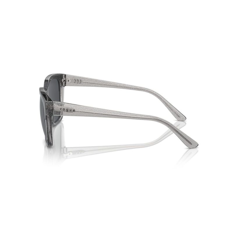RALPH LAUREN - Gafas De Sol Vogue Black/Transp Grey Glitter Dark Grey