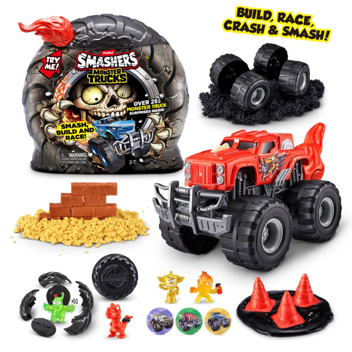  - Carrito Sorpresa Smashers Monster