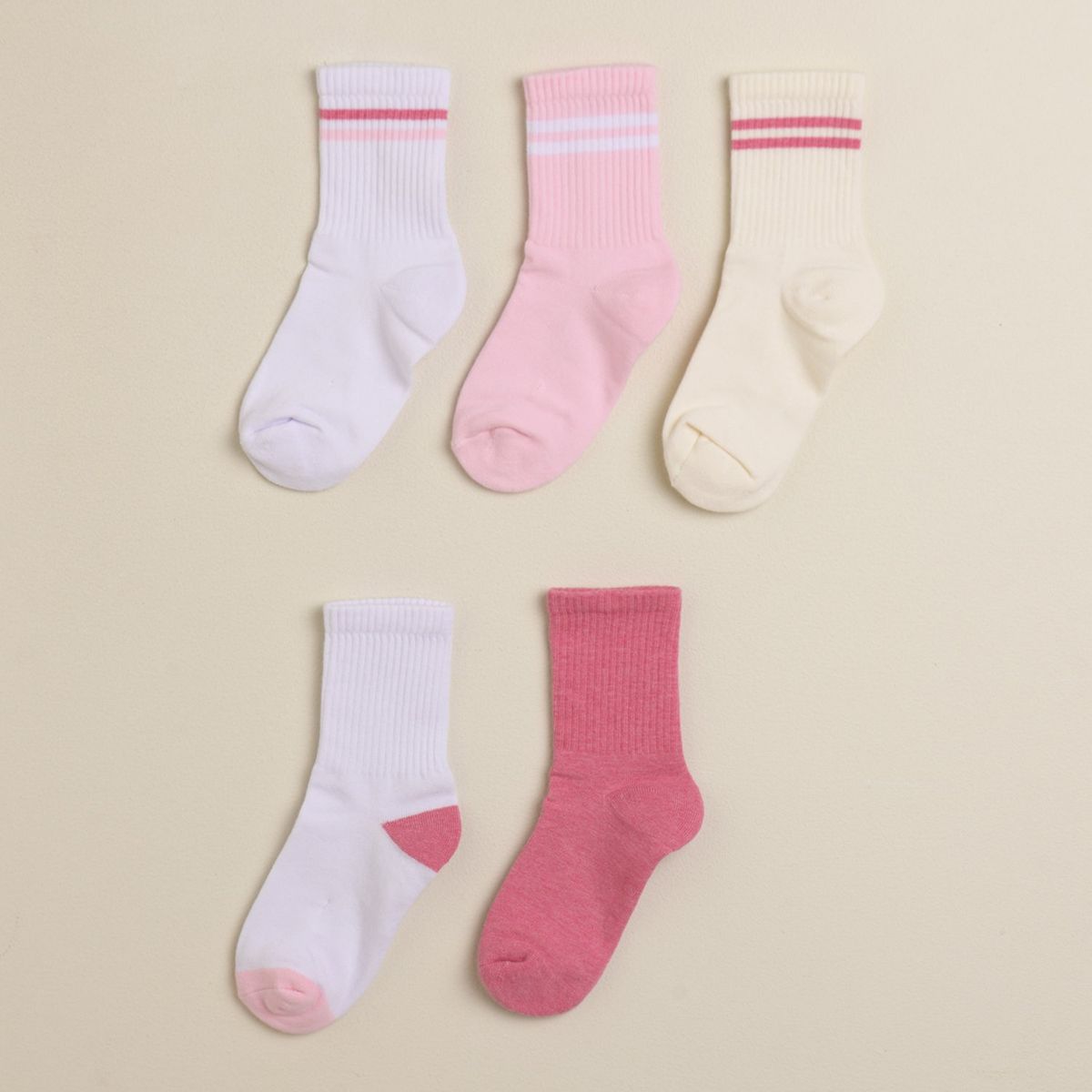 YAMP - Medias Niña Corto Pack de 5 Yamp