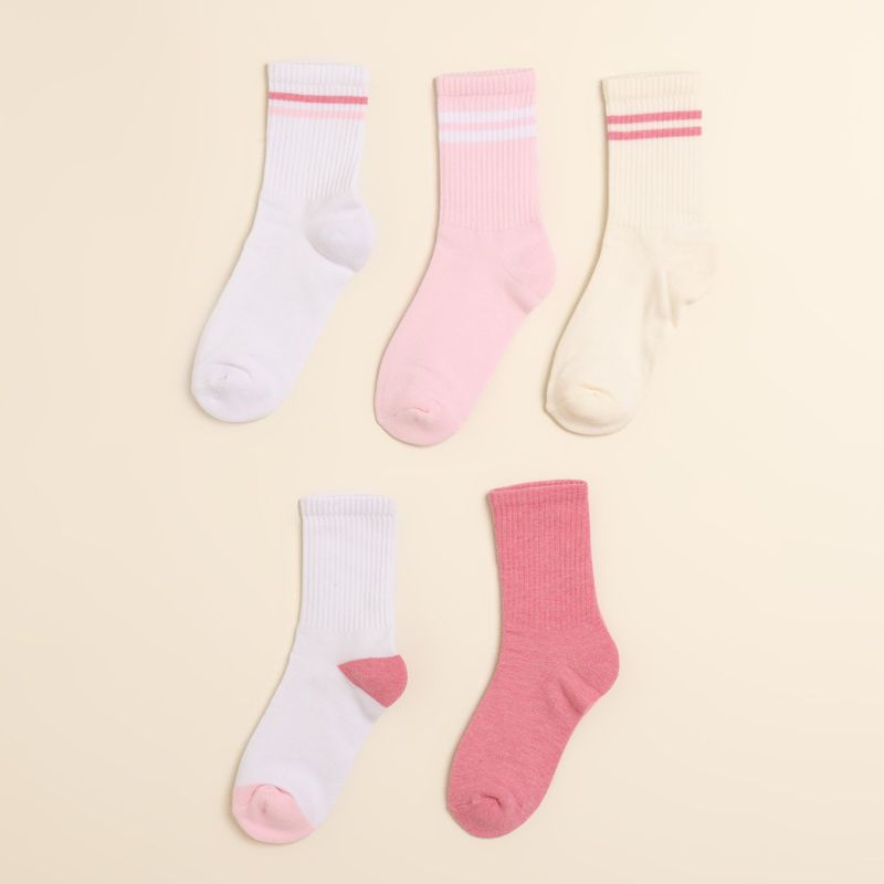 ELV - Medias Niña Corto Pack de 5 ELV