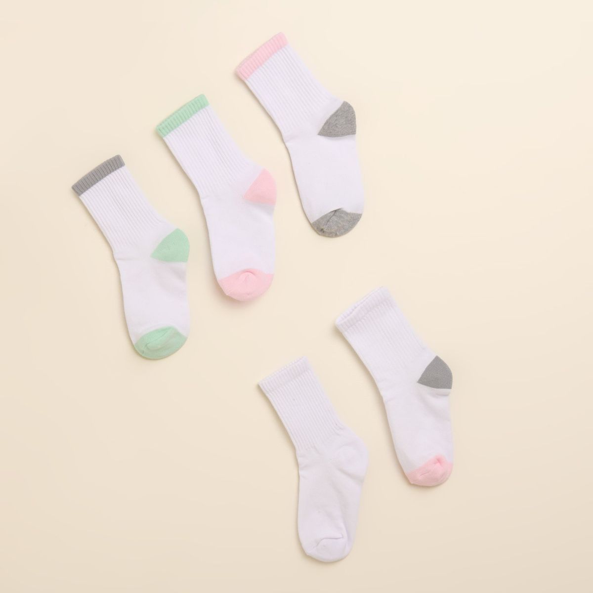 YAMP - Medias Niña Corto Pack de 5 Yamp