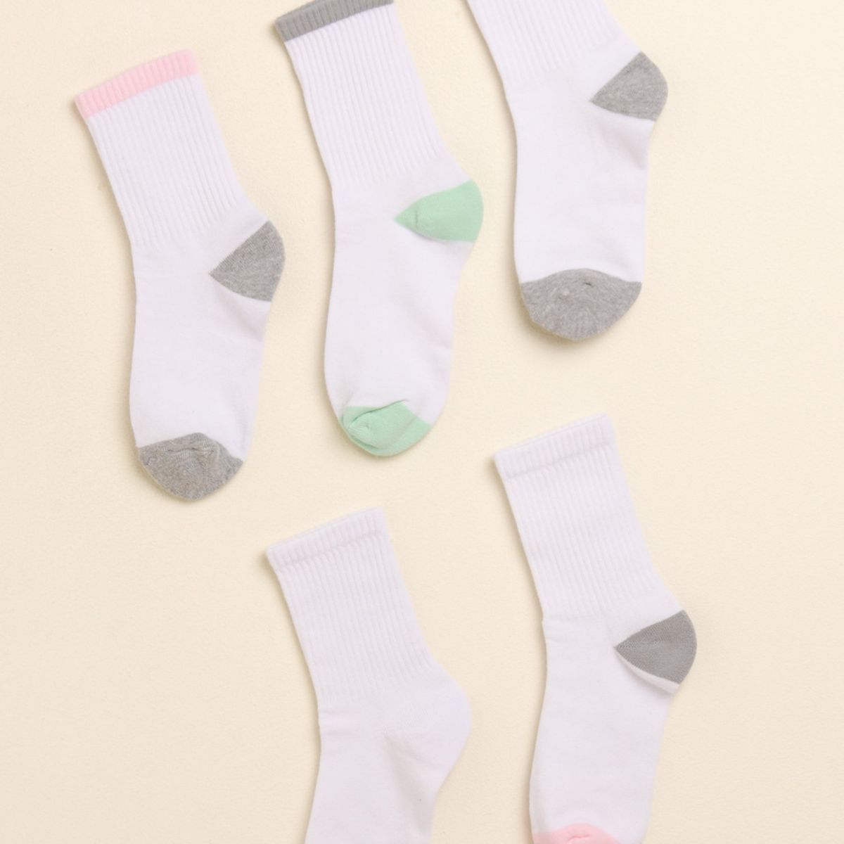 ELV - Medias Niña Corto Pack de 5 ELV