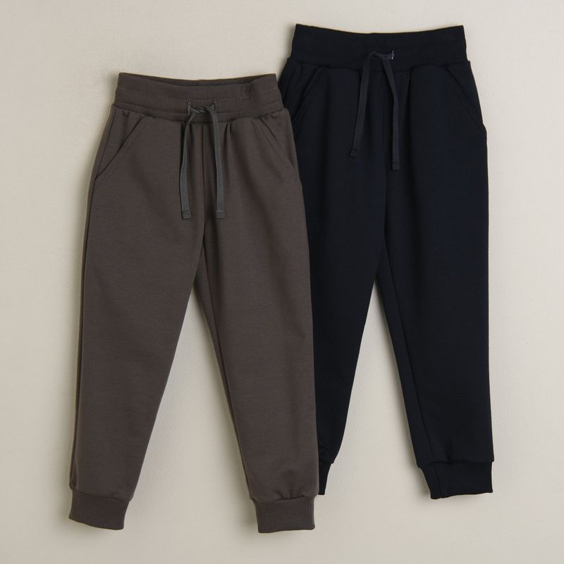 YAMP - Pantalón Niño Pack de 2 unidades Jogger Tiro medio Yamp