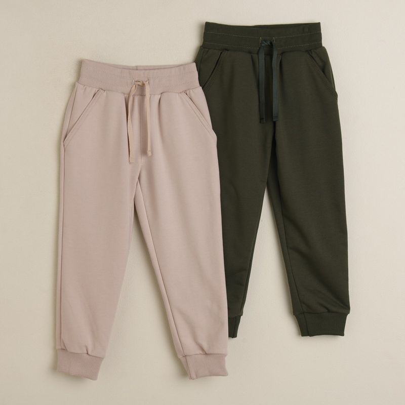 YAMP - Pantalón Niño Pack de 2 unidades Jogger Tiro medio Yamp