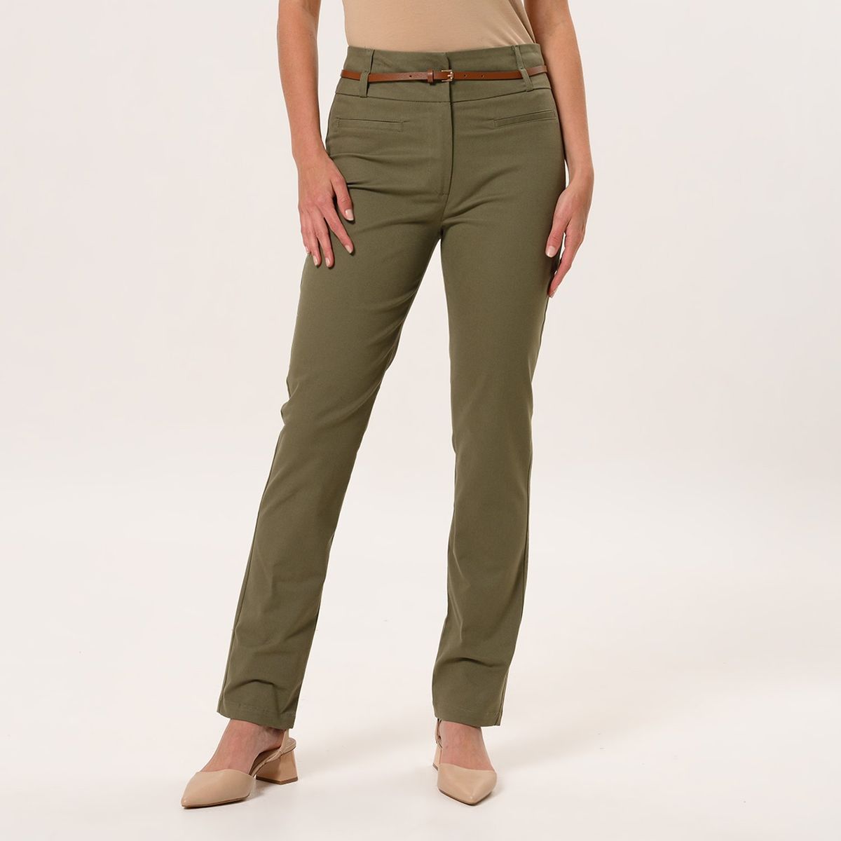 APOLOGY - Pantalón Recto Mujer Tiro medio Apology