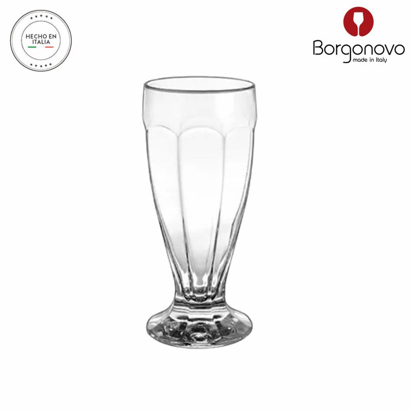 BORGONOVO - Copa de vidrio Borgonovo: para helado 1 pieza