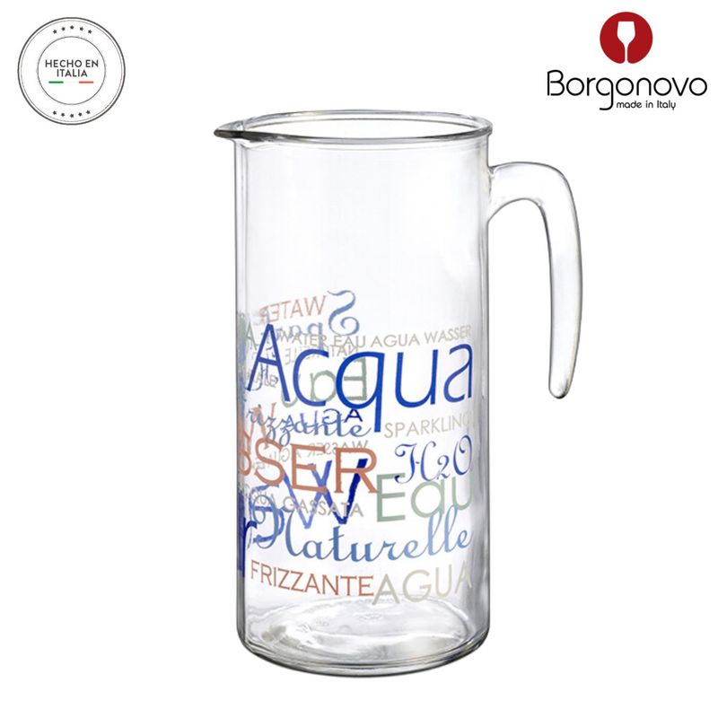 BORGONOVO - Jarra Borgonovo Vidrio 33,81 oz