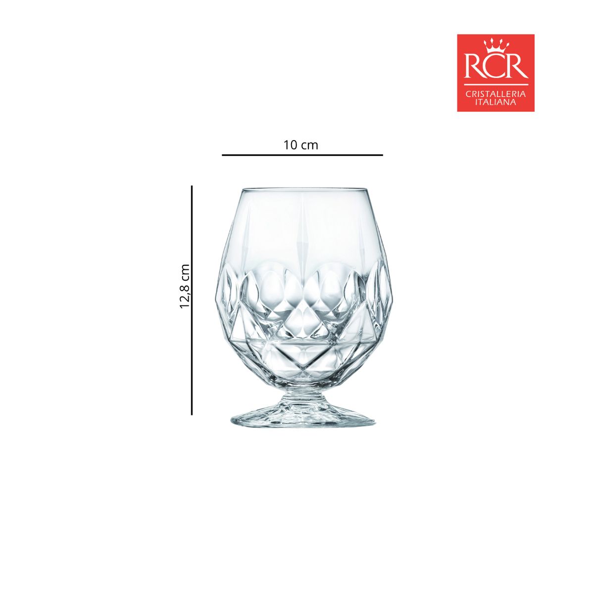 RCR - Copa de cristal RCR: para coctel 6 piezas