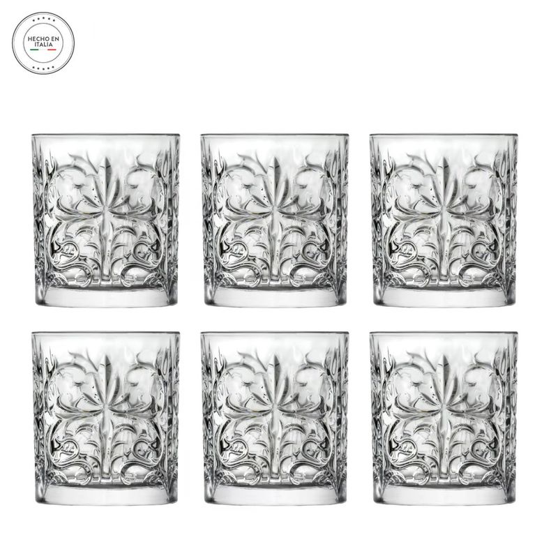 RCR - Vaso de cristal corto RCR: 1 pieza
