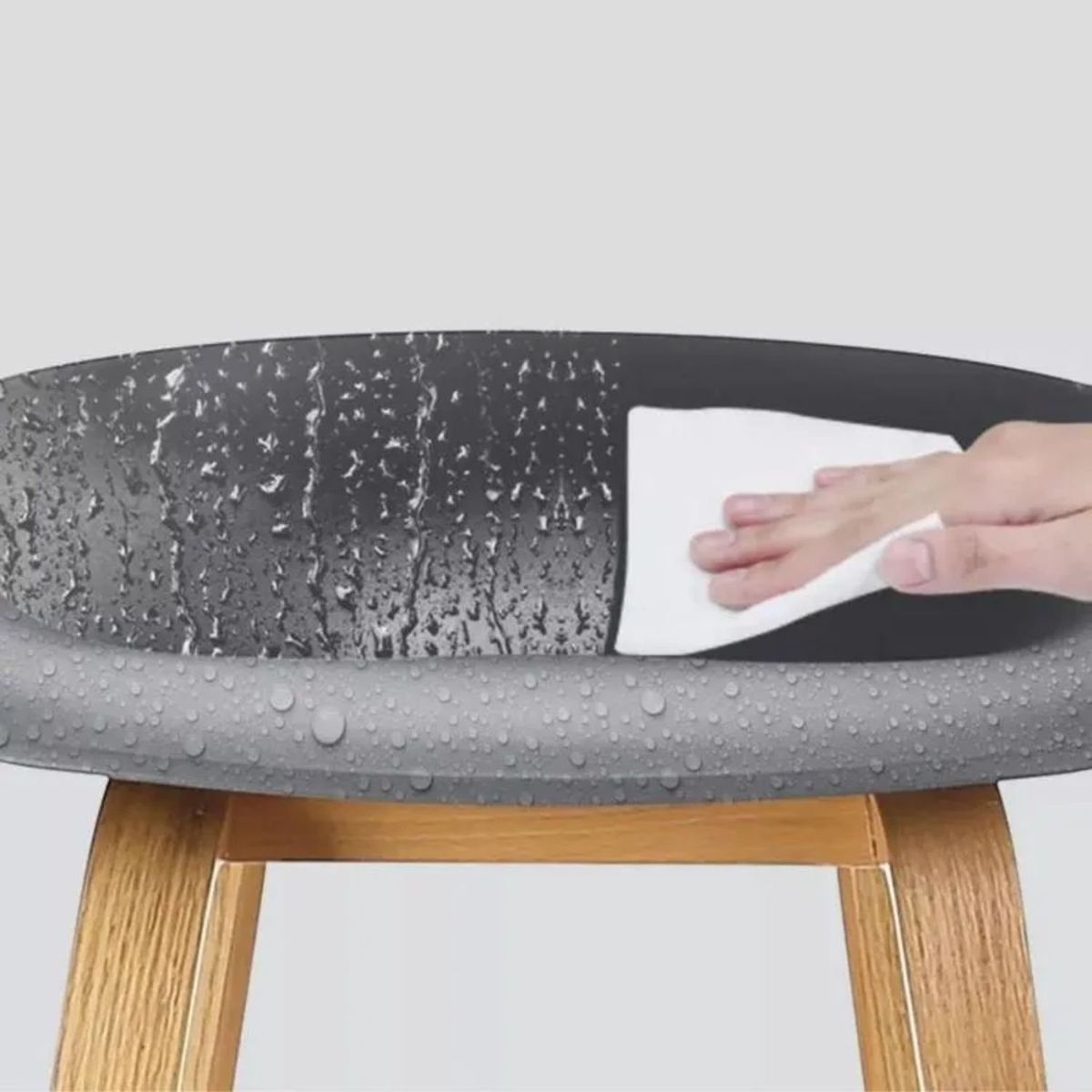 EKONOMODO - Silla de Bar con Patas de Madera 85 x 50 x 40 cm Ekonomodo 