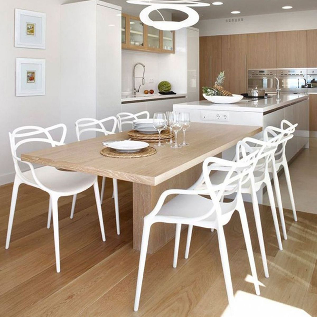 EKONOMODO - Silla de Comedor Moderna  con Patas de Polipropileno 82 x 49 x 45 cm  Ekonomodo 