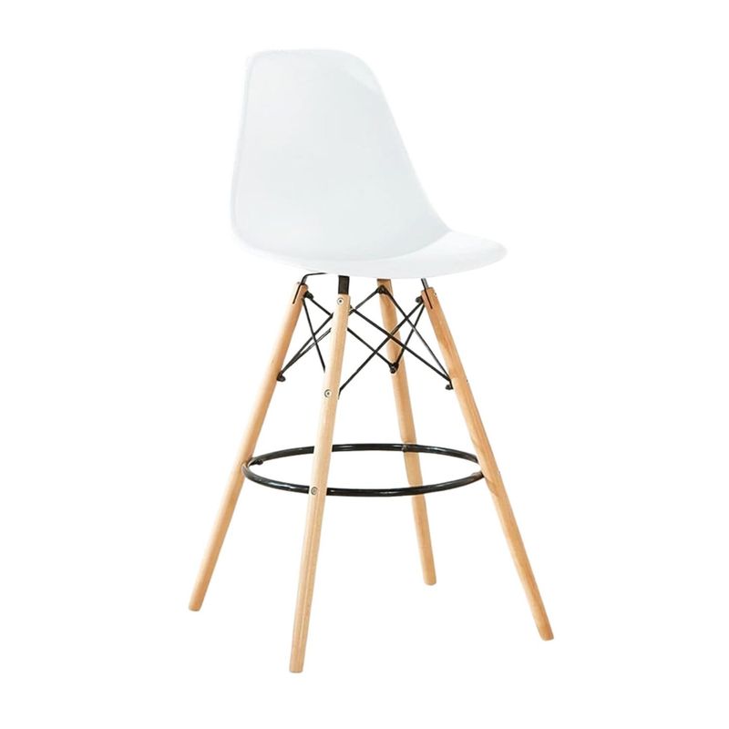 EKONOMODO - Silla de Bar con Patas de Madera 111 x 51 x 53 cm Ekonomodo 