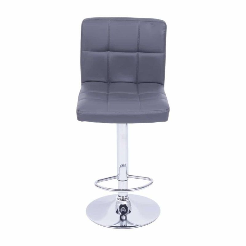EKONOMODO - Silla de Bar en Cuerina con Patas de Acero 114 x 41 x 38 cm Ekonomodo 