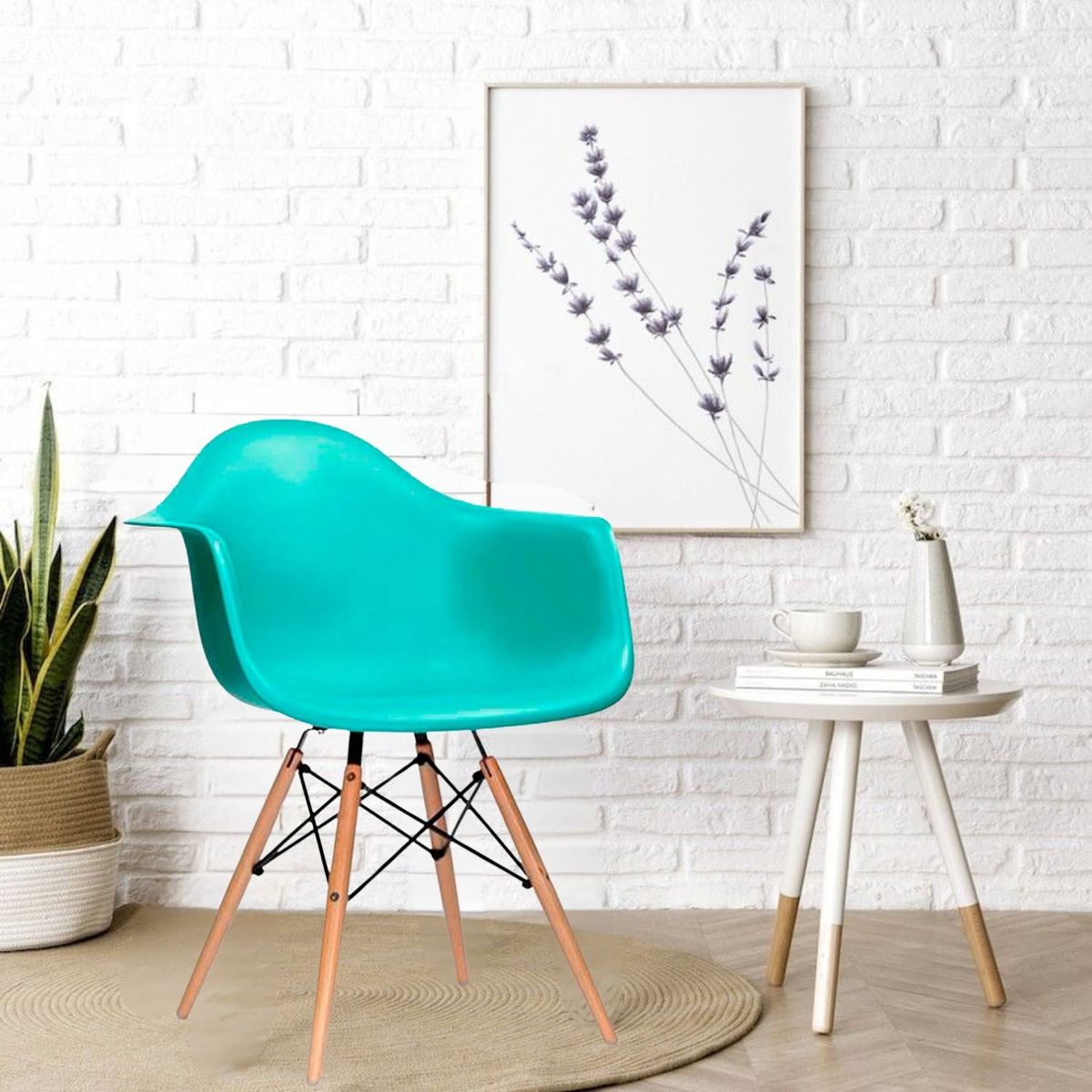 EKONOMODO - Silla de Comedor Moderna  con Patas de Matera 80 x 62 x 58 cm  Ekonomodo 