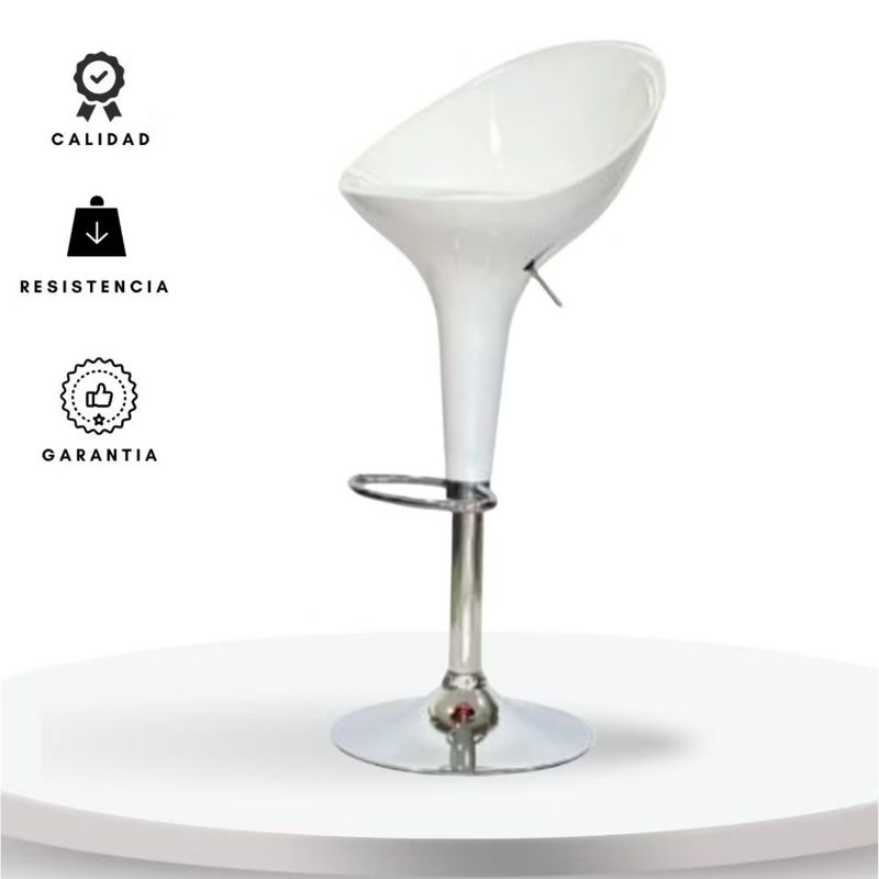 EKONOMODO - Silla de Bar con Patas de Acero 85 x 50 x 40 cm Ekonomodo 