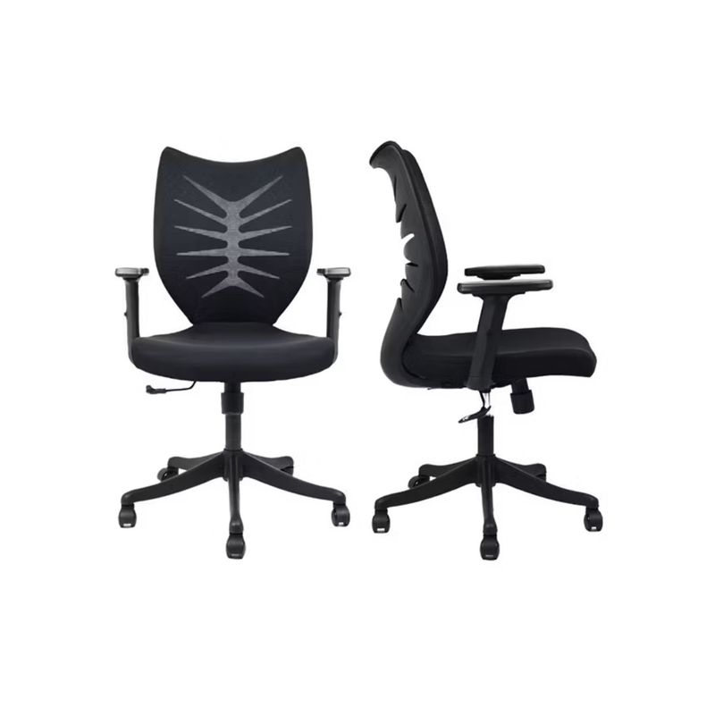 EKONOMODO - Silla de Escritorio para Casa u Oficina Ergonómica con Nivelación de Altura y Apoyabrazos 104 x 66 x 52 Ekonomodo