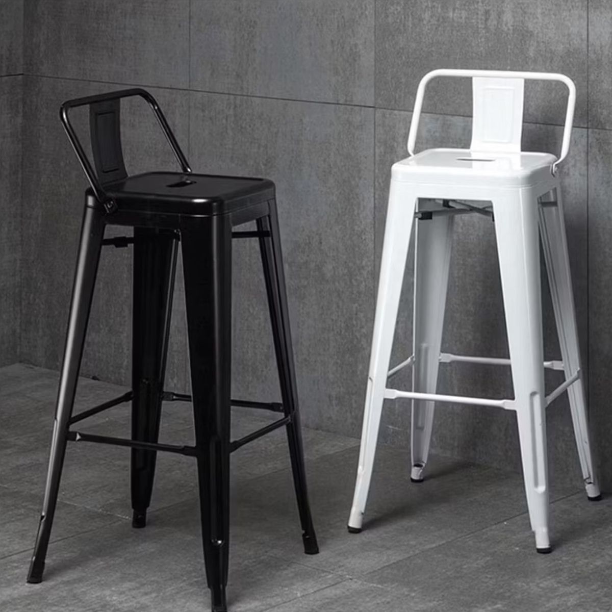 EKONOMODO - Silla de Bar con Patas de Acero 111 x 51 x 53 cm Ekonomodo 