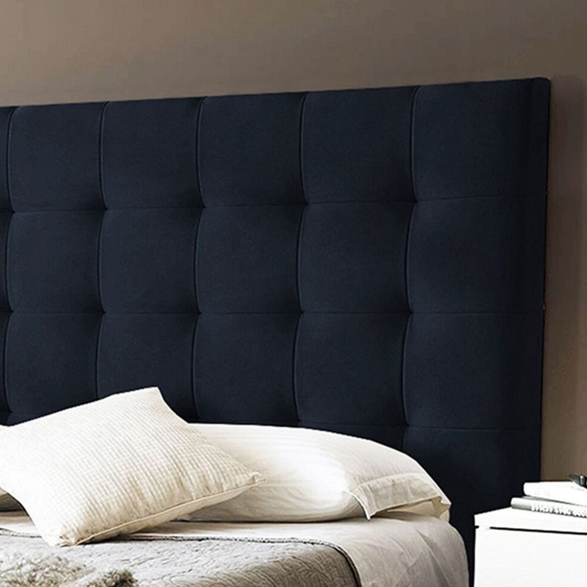 EKONOMODO - Base Cama Dividida Tamaño Queen en Pino 160 x 190 cm  + Cabecero Ekonomodo 