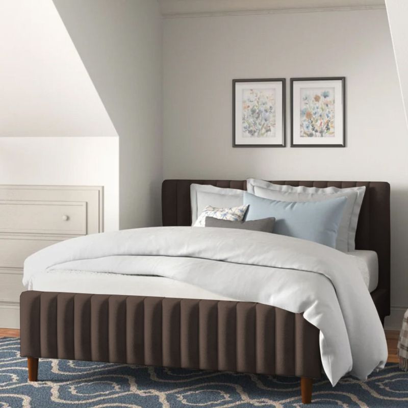 EKONOMODO - Colchón con Base Cama  Queen Firmeza Media Ortopédico con Pillow Resortado 160 x 190  + Cabecero Combo Ekonomodo  - 0% Interés a 3 Cuotas Pagando con tu CMR Banco Falabella