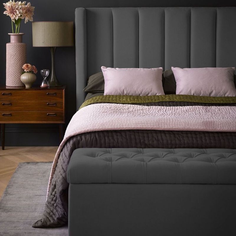 EKONOMODO - Colchón con Base Cama  Queen Firmeza Media Ortopédico con Pillow Resortado 160 x 190  + Cabecero Combo Ekonomodo  - 0% Interés a 3 Cuotas Pagando con tu CMR Banco Falabella