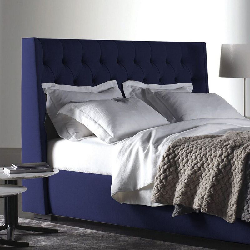 EKONOMODO - Colchón con Base Cama  Queen Firmeza Media Ortopédico con Pillow Resortado 160 x 190  + Cabecero Combo Ekonomodo  - 0% Interés a 3 Cuotas Pagando con tu CMR Banco Falabella