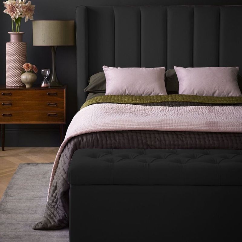 EKONOMODO - Colchón con Base Cama  Queen Firmeza Media Ortopédico con Pillow Resortado 160 x 190  + Cabecero Combo Ekonomodo  - 0% Interés a 3 Cuotas Pagando con tu CMR Banco Falabella
