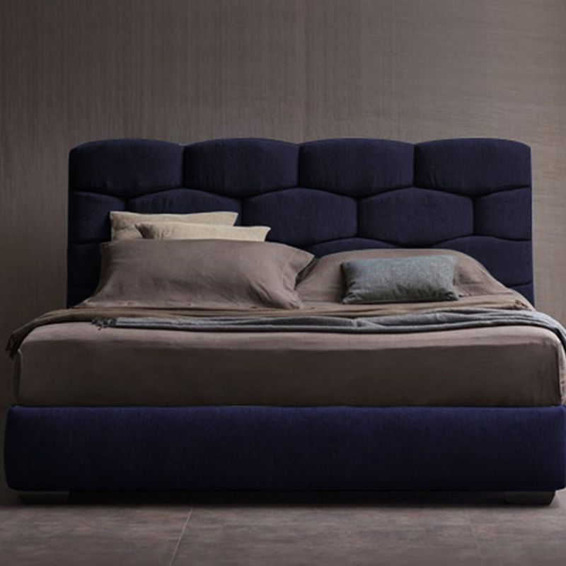 EKONOMODO - Colchón con Base Cama  Queen Firmeza Media Ortopédico con Pillow Resortado 160 x 190  + Cabecero Combo Ekonomodo  - 0% Interés a 3 Cuotas Pagando con tu CMR Banco Falabella