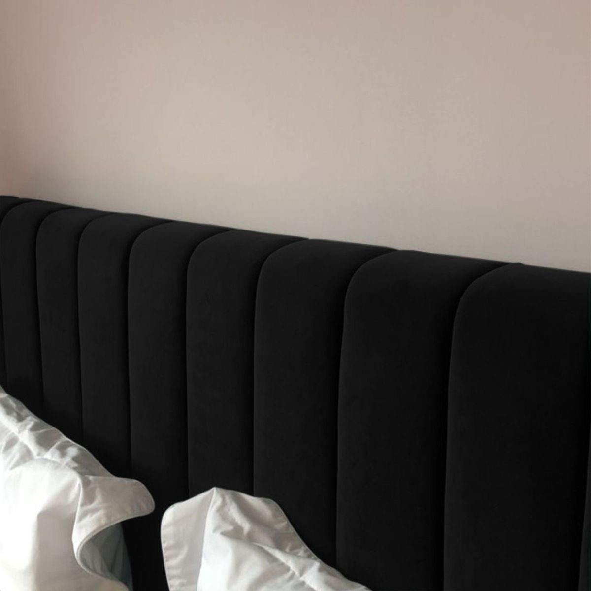 EKONOMODO - CABECERO DE CAMA 160 NATURA NEGRO