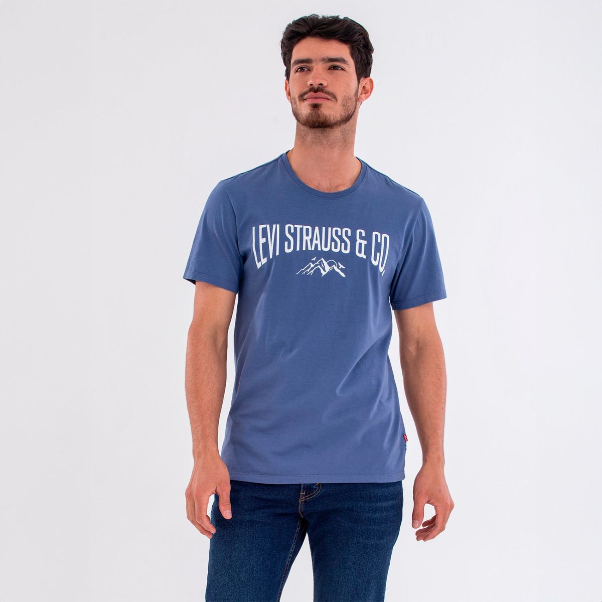 LEVIS - Camiseta Hombre Manga corta con Logo de Algodón Levis